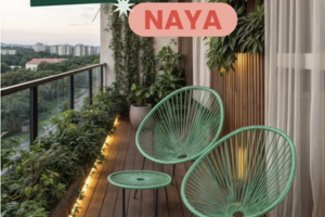 Avril Paris lot de deux fauteuils de jardin Naya en cordage résine