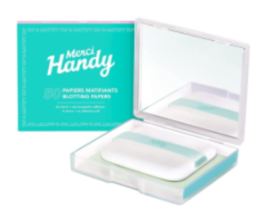 papiers matifiants visage Merci Handy