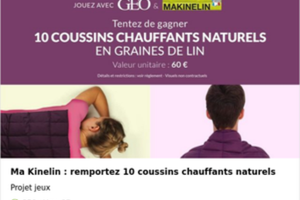 GEO coussin chauffant Ma Kinelin