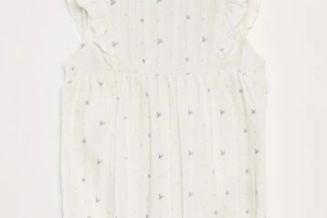 barboteuse à volant avec imprimé de Kiabi