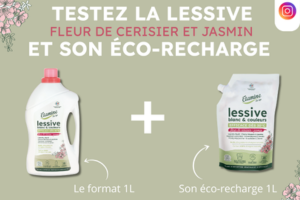 lessive fleur de cerisier et jasmin Étamine du Lys