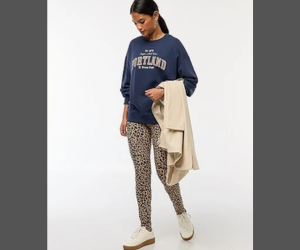 legging léopard femme de Kiabi