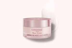 crème de nuit anti-rides Rose Active de Condensé Paris