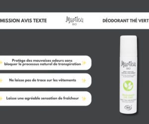 déodorant Thé Vert de Marilou Bio
