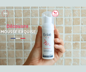 mousse nettoyante Eclae