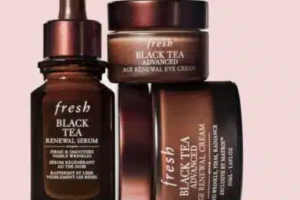 routine anti-âge Black Tea de Fresh