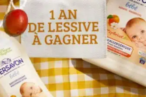 un an de lessive pour bébé