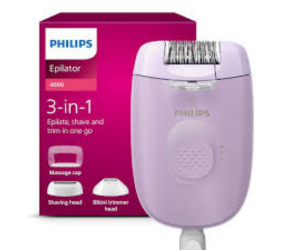 épilateur Philips Série 4000 (BRE25700)
