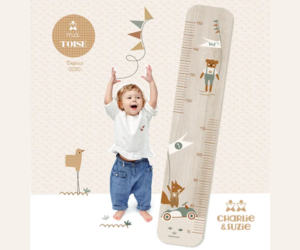 toise en bois Charlie & Suzie