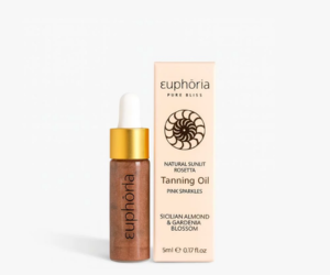 huile de bronzage Rosetta Glow d’Euphoria