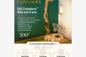 lampe unique en bois flotté