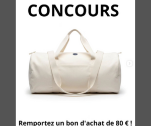 bon d'achat de 80 € chez Coton Vert