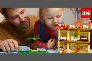 set Lego la maison de famille Bluey