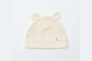 bonnet côtelé avec oreilles fantaisies Kiabi