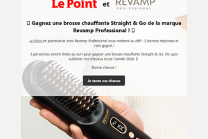 brosse chauffante Straight & Go Revamp Professional