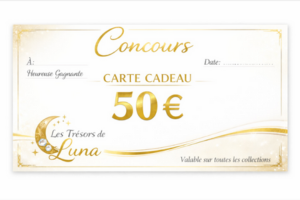 carte cadeau bijoux de 50 €