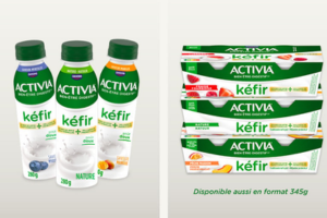 gamme kéfir Activia