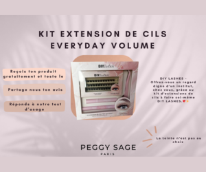 kit extensions de cils DIY Everyday Volume de Peggy Sage