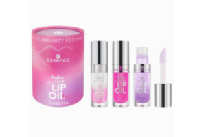 trio d'huiles pour lèvres Hydra Kiss d’Essence