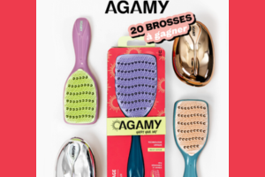 Agamy brosse à cheveux